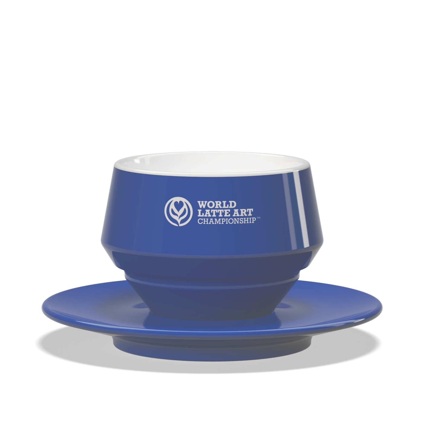1 x Maniko Milk Cup with Saucer - WLAC Geneve 2025 Official Mug