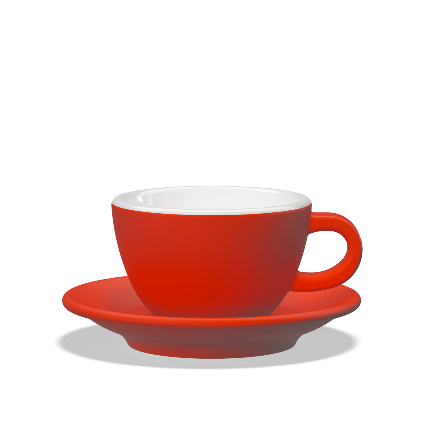 1 x Tulipano Cappuccino Cup with Saucer
